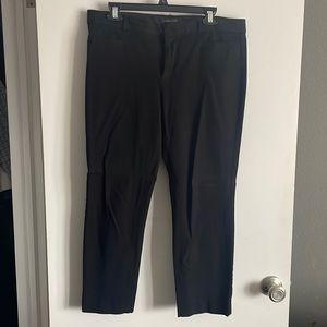 Banana republic black slim fit ankle length women’s trousers